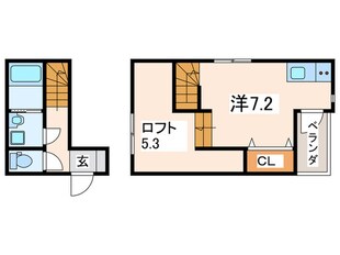 レイディエンス久里浜シ－サイドの物件間取画像